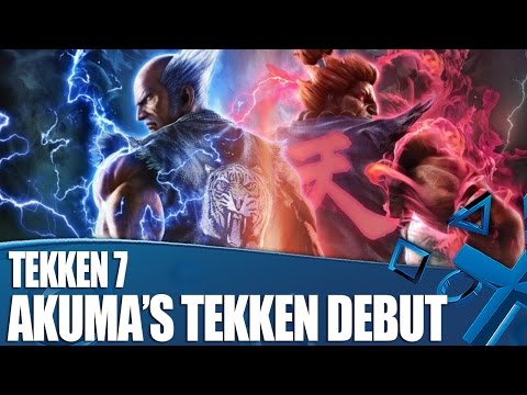 Tekken 7 PS4 Gameplay - Akuma Makes His Tekken Debut