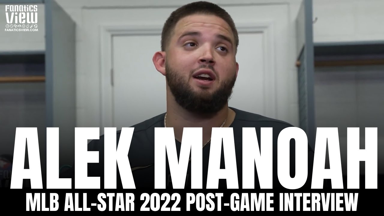 Alek Manoah Reacts to Getting 3 Strikeouts While Mic'd Up at MLB All-Star