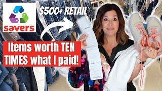 I found NEW items worth over $500 at Savers! Thrift with me!  Ship & Shop Poshmark & Ebay