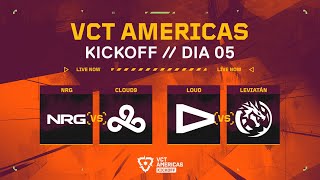 VCT Americas Kickoff - Fase de Grupos (Dia 5)