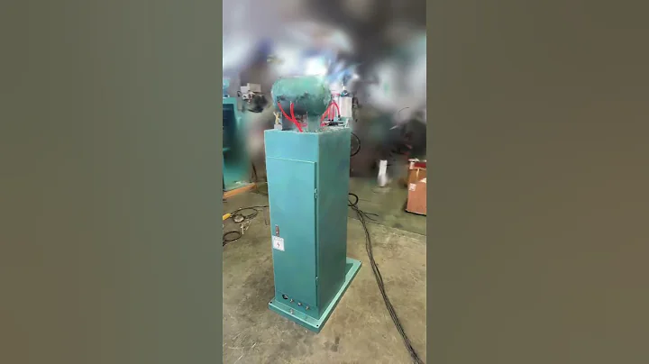 氣動點焊機，半自動焊機，可焊接板材和線材，電流和厚度可調節#machinemanufacturing #weldingequipment #weldingmachine #machine - 天天要聞