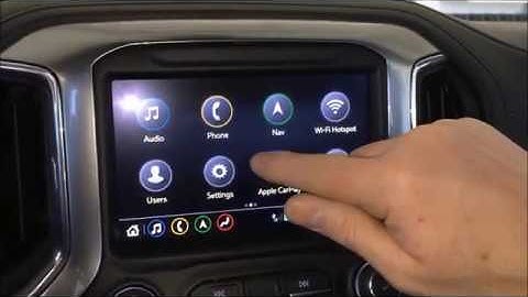2019 - 2020 Chevy Silverado and GMC Sierra Factory Navigation Upgrade