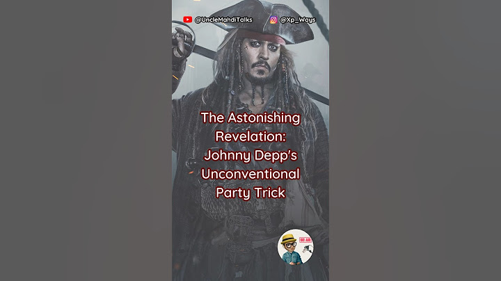 Unleash your curiosity and witness the extraordinary talent! #johnnydepp  #NoseMelodies #partytrick