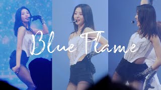 4K 230813 르세라핌 콘서트 허윤진 블루 플레임 세로 직캠 갤럭시 울트라 . HUH YUN JIN Blue Flame fancam