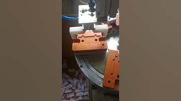 PLC control 2 color pad printing machine with conveyor auto unloading system