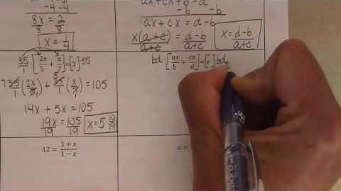 1.4 Rewriting Equations and Formulas
