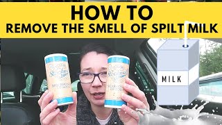 How To remove the smell of spilt milk from car (without your partner finding out)