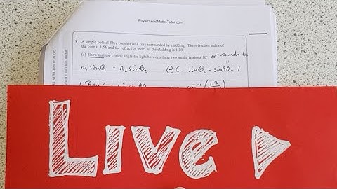 🔴 Edexcel AS Physics Paper 2 - Live Exam Solutions