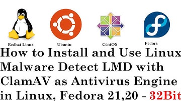 How to Install & Use Linux Malware Detect LMD with ClamAV as Antivirus Engine in Fedora 22/21/20
