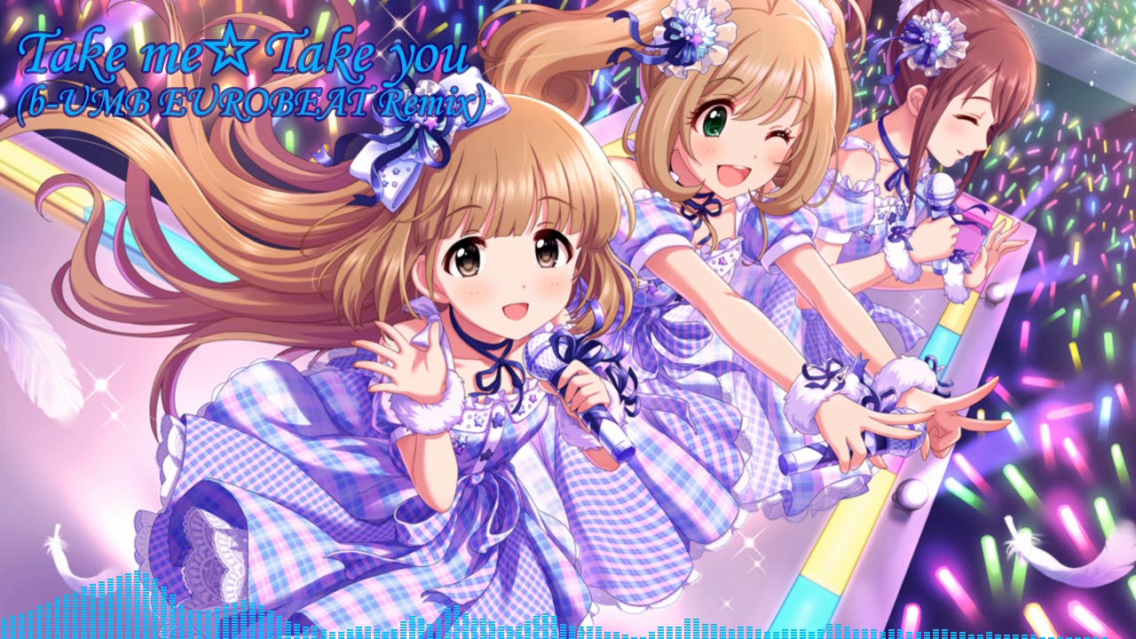 Take me☆Take you アイマス シンデレラガールズ 複製イラスト アイドルマスター】「Take me☆Take you」(歌：THE IDOLM@STER