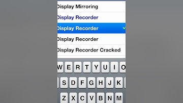How to download "display recorder" for iPod/iPhone