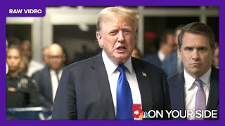 Raw: Former President Donald Trump comments after guilty verdict in his criminal hush money trial