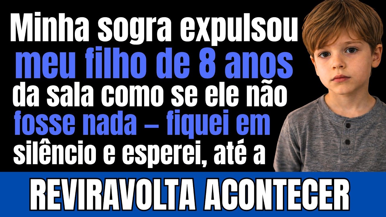 Mandaram meu filho de 8 anos sair de casa — e quem fez isso foi minha sogra