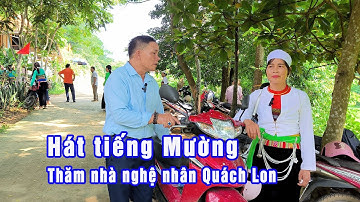 Hát tiếng Mường tại nhà nghệ nhân ưu tú Quách Lon xóm Khanh