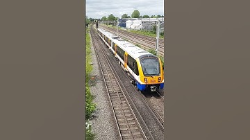 London Overground Class 710 - 710272 arriving at Headstone Lane on 22/06/21 #shorts