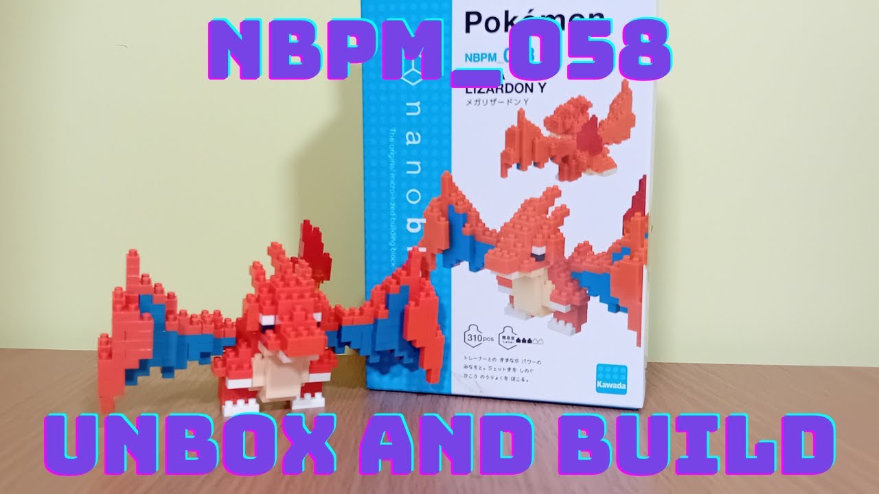 Mega Charizard X Pokémon, Nanoblock Pokémon Series