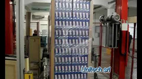 Stretch Wrapping System with Automatic Corner Protection Application