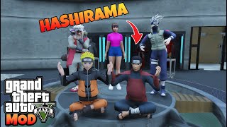 GTA 5 MOD NARUTO HASHIRAMA JIRAIYA KAKASHI DAN KAK ROS PERGI KE RUMAH IRONMAN