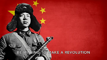 Learn From Lei Feng's Good Example - Patriotic Chinese Song (English Lyrics)