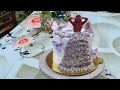 1.5 kg butterscotch cake recipe |Girl topper cake |How to make tall cake |BakingBites 