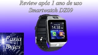 Review apos 1 ano Smartwatch DZ09