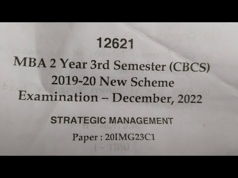 strategic management 2022