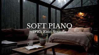 FALL INTO SLEEP INSTANTLY🎵Relaxing Sleep Music \& Insomnia 🌧️ Rain Sounds for Stress Relief, Anxiety