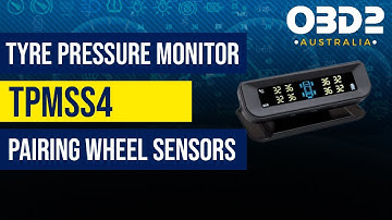 TPMSS4 Tyre Pressure Monitor Pairing Wheel Sensors