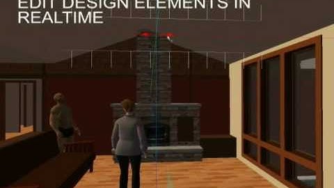 Architecture in Virtual Worlds: Revit model imported into realxtend via 3DS