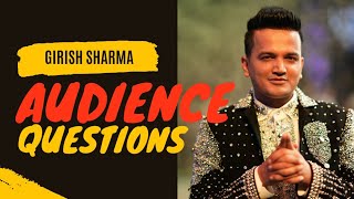 Anchor Girish Sharma Audience Question Answer | Funny Questions