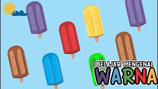 Belajar Warna Inggris Indonesia Untuk Anak | BELAJAR WARNA DENGAN ES KRIM