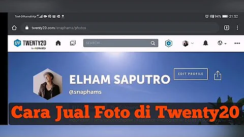 Tutorial Cara Upload Foto, Ikutan Challenge Dan Dapat Uang Dollar di Twenty20