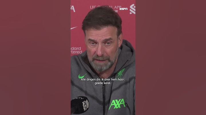 'Goede kerel' Arne Slot krijgt de goedkeuring van Jürgen Klopp 👏
