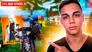  FREITAS AO VIVO  TESTANDO A NOVA PERSONAGEM!!  FREE FIRE MOBILE  LIVE ON! 