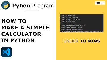 How To Make A Simple Calculator In Python | Coding Studio