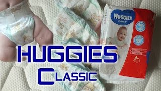 HUGGIES CLASSIC ♡ ОБЗОР ПОДГУЗНИКА - Видео от Polinkina Panda