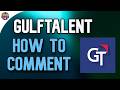 How to Add Comments on GulfTalent and Interact With Recruiters