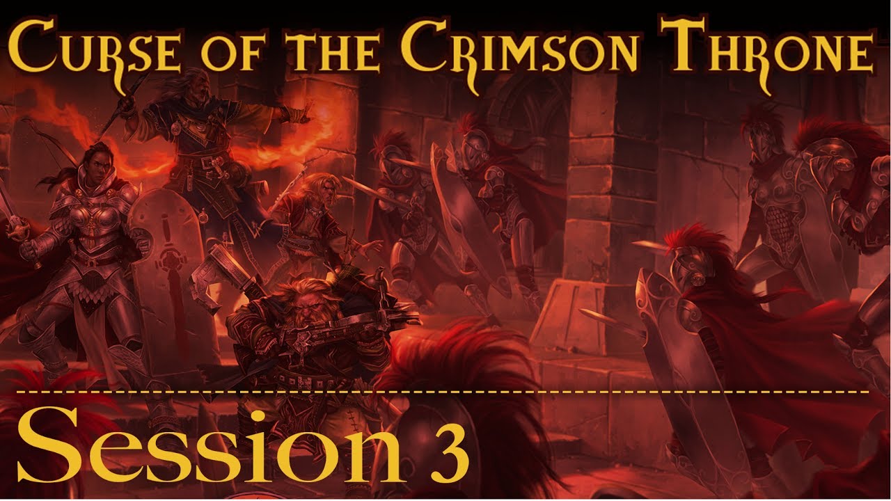 The Curse of the Crimson Throne Episode 3: Welcome to Level 1 - YouTube