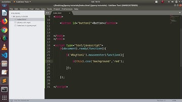 Tutorial 4: Mouseenter, Mouseleave event in jquery | Hindi