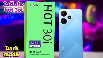 Dark Mode Enable In Infinix Hot 30i, Dark Mode Setting In Infinix Hot 30i, How To Enable Dark Mode