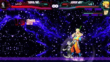 Black Frieza JUS vs Future Gohan & Future Trunks