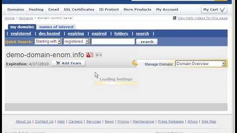 Preparing A Domain For Transfer Via Enom.com - ISPAZE.COM