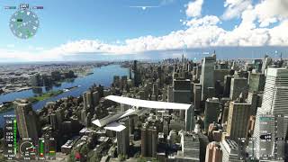 Microsoft Flight Simulator 2021 | Xbox Series S Gameplay | New York | 30FPS
