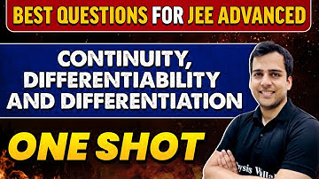 Continuity, Differentiability and Differentiation in 1 Shot | Best Questions for JEE Advance