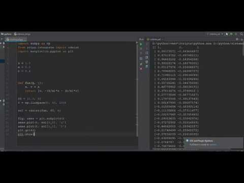 Solucionar sistemas de ecuaciones diferenciales acopladas con Python ...