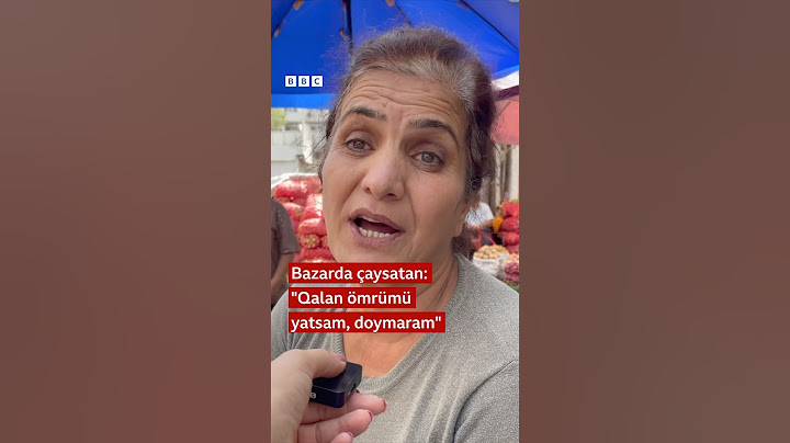 Bazarda çaysatan: "Qalan ömrümü yatsam, doymaram"