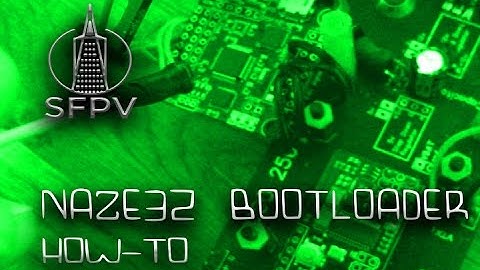How to reset your Naze32 using the boot loader pins