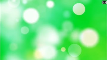 Bokeh Effect Green Screen Background Animation HD Video No Copyright | Chroma Key