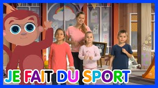 😍👼Je fais du sport - Les Amis de Boubi - Comptine à gestes avec paroles (Karaoké) image