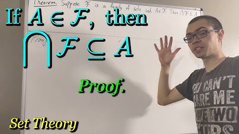 Prove if A ∈ F, then ∩F ⊆ A [ILIEKMATHPHYSICS]